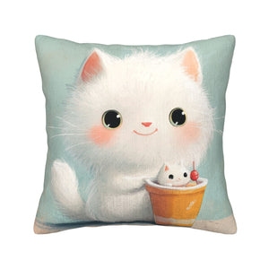 🐱 Adorable Cat Pillow – A Cozy & Cute Addition to Your Home!