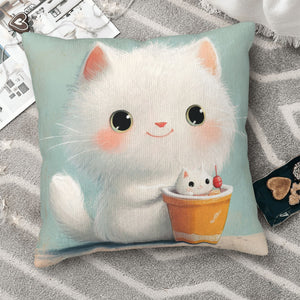 🐱 Adorable Cat Pillow – A Cozy & Cute Addition to Your Home!