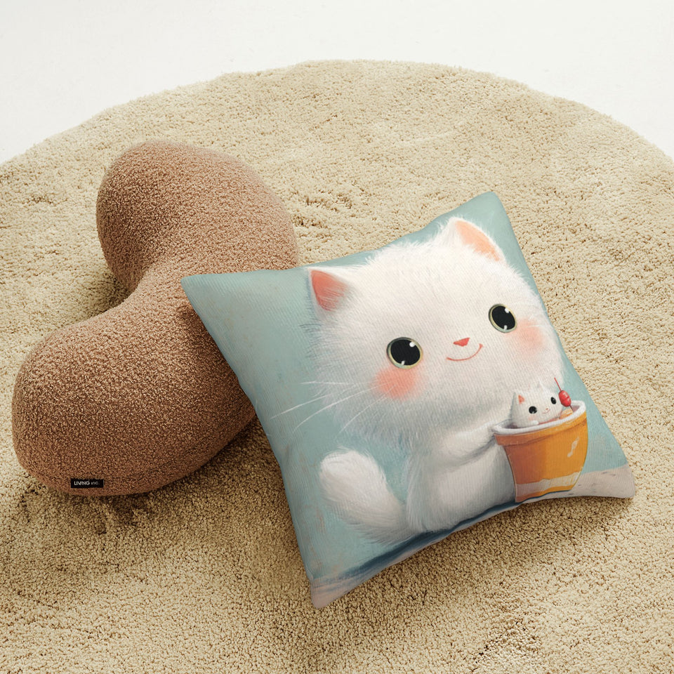 🐱 Adorable Cat Pillow – A Cozy & Cute Addition to Your Home!